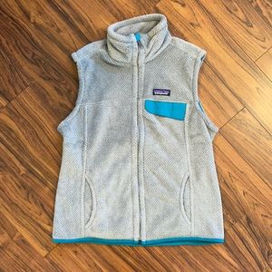 Patagonia Re-tool retro fleece vest, women's regular size medium